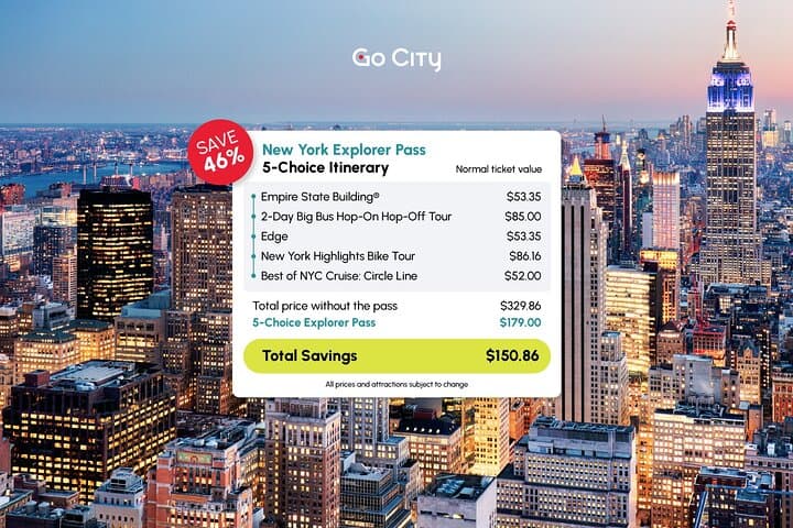 Go City: New York Explorer Pass: 100+ Things to Do Including Edge - Image 2