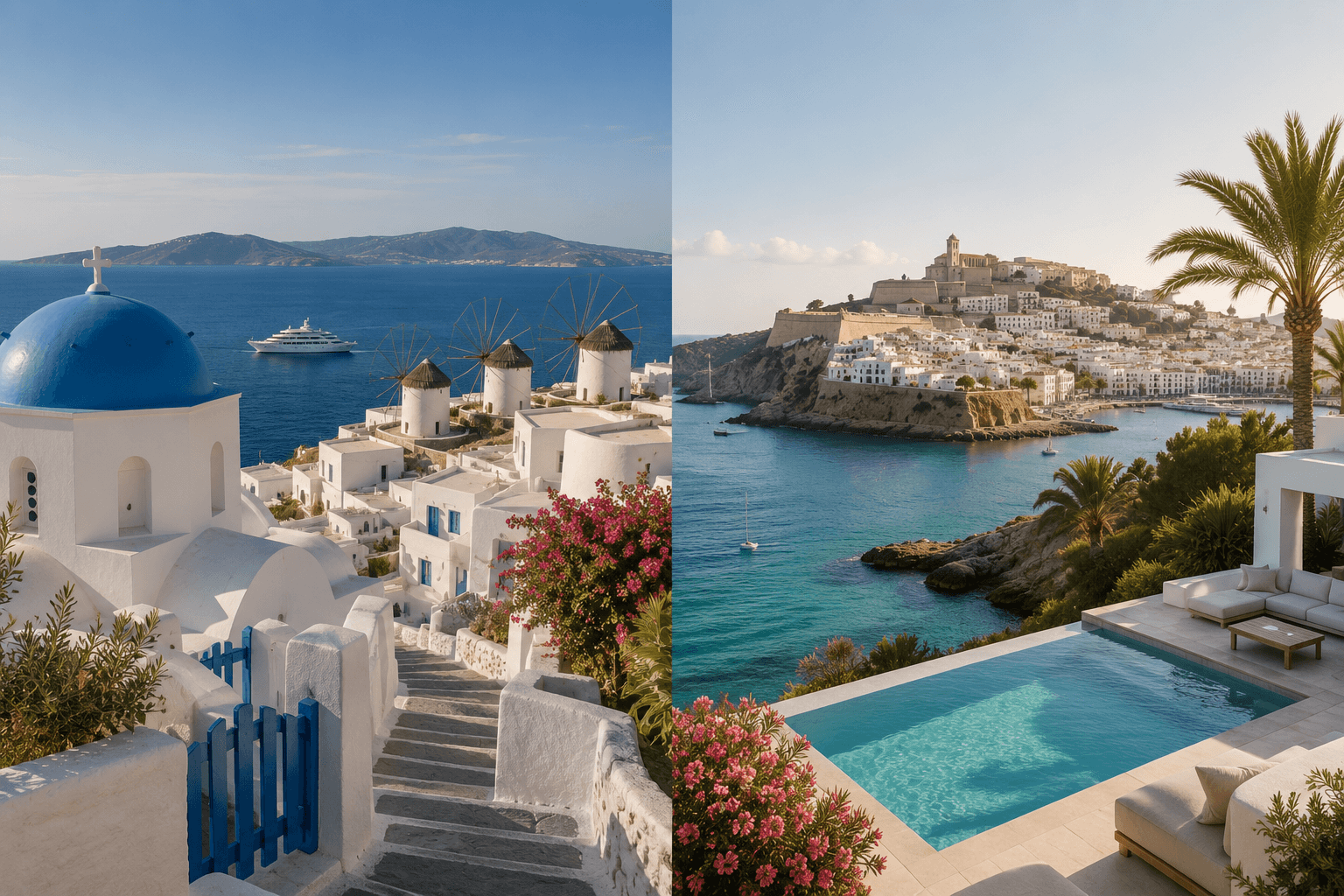 Mykonos vs Ibiza: Which Mediterranean Summer Should You Book with Crypto?